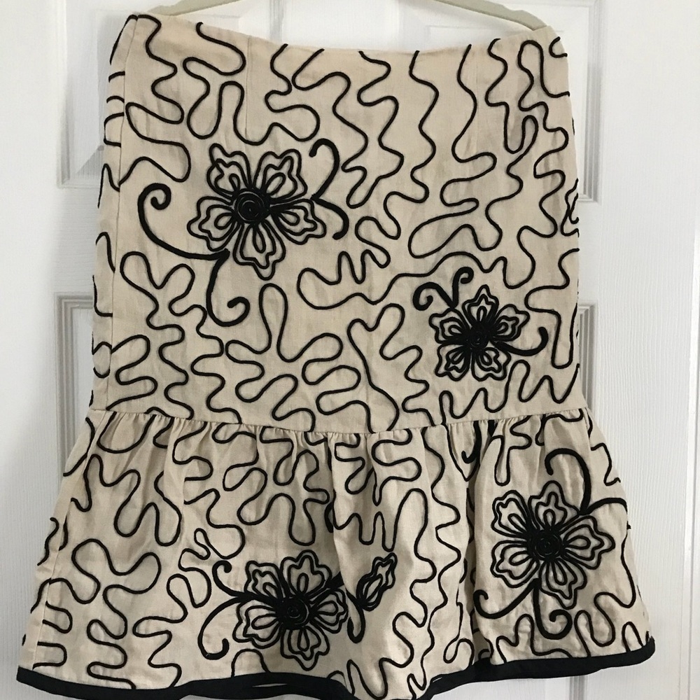 New Nanette Lepore Linen skirt.